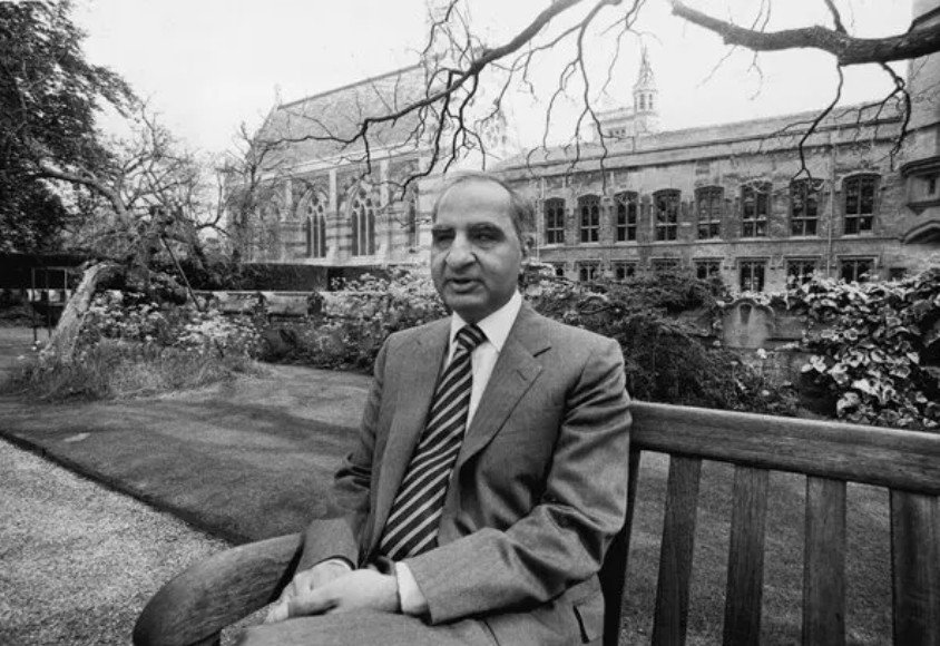 Ved Mehta at Balliol College